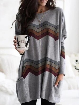 ELAINE - Langer Pullover für Frauen