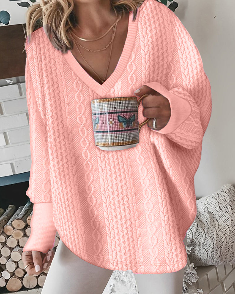 Faye - Langärmeliger Pullover