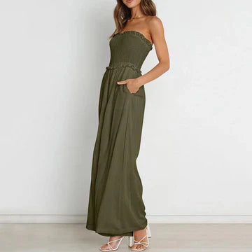 Janella - Schulterfreie Jumpsuits