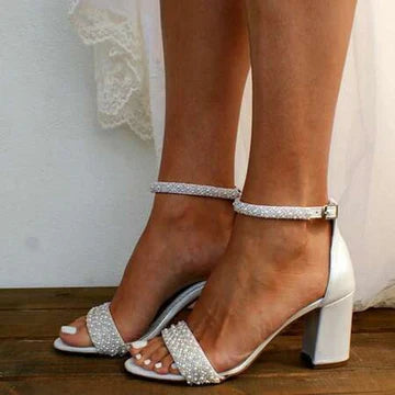 Swantje Rose - Elegante Hochzeitssandalen