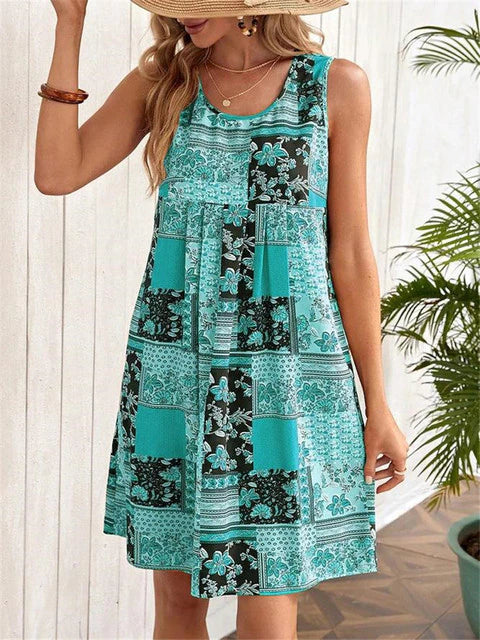 CORA - Vintage Kleid mit Karomuster
