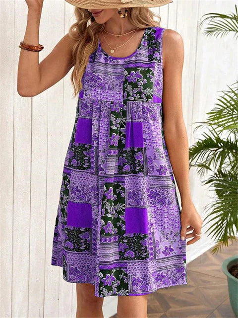 CORA - Vintage Kleid mit Karomuster