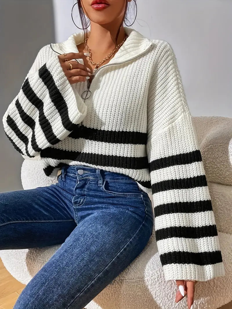 Clair - Gestreifter Pullover für Frauen