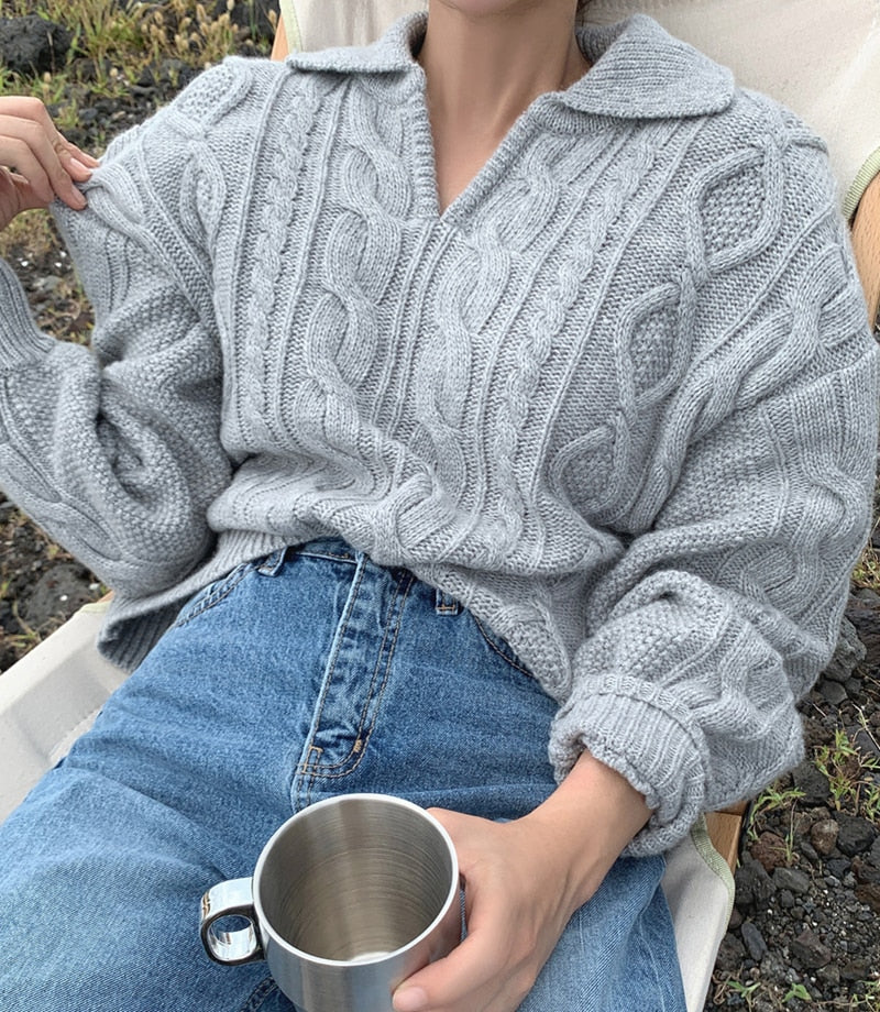EMBER - Retro-Pullover