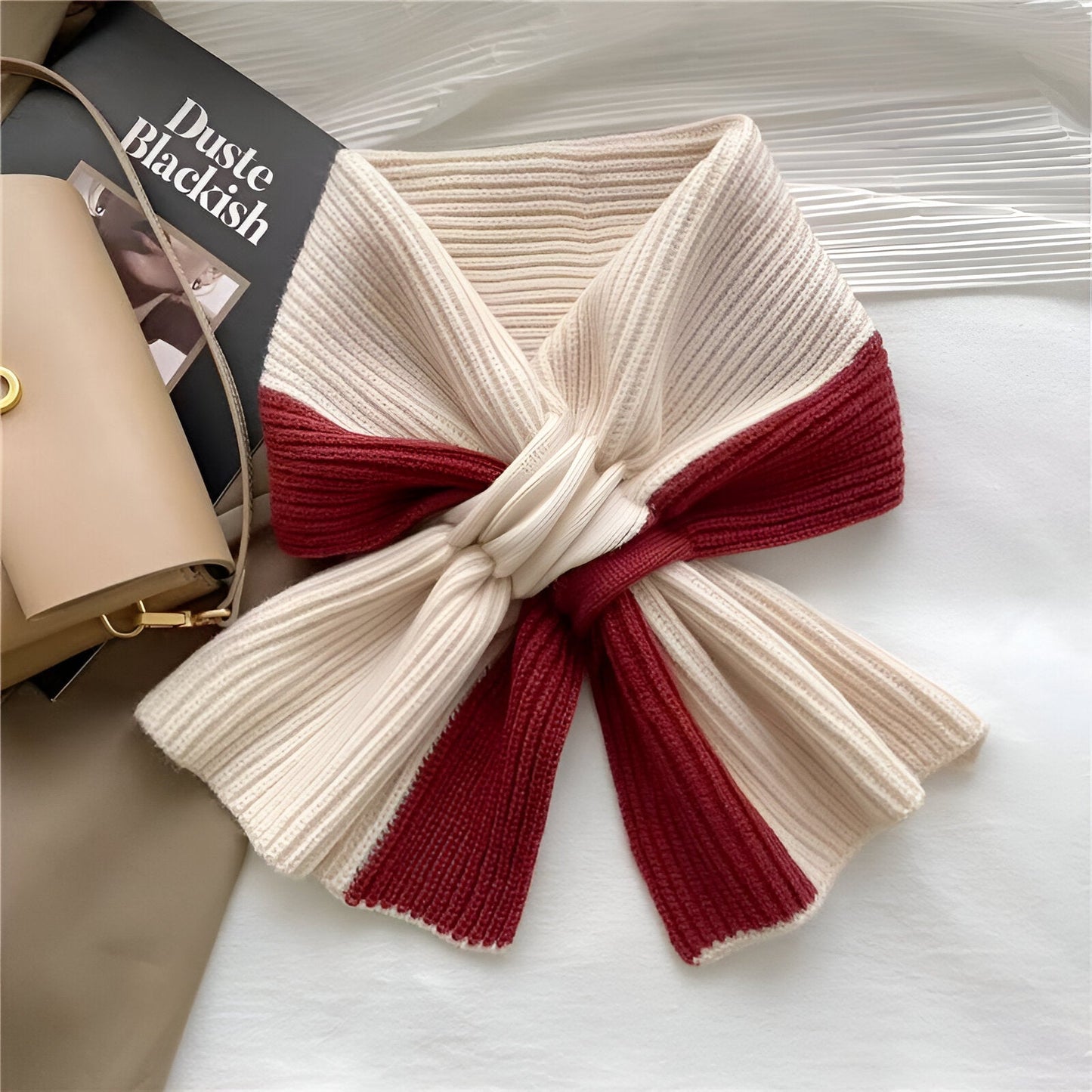 Janina | Kuscheliges und stilvolles Strickschal-Set für Mädchen
