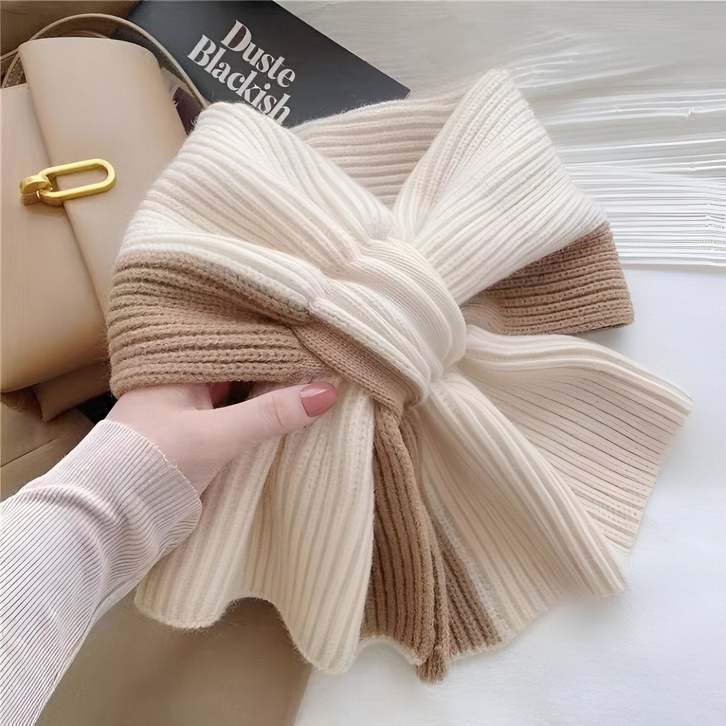 Janina | Kuscheliges und stilvolles Strickschal-Set für Mädchen